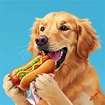 The Unforgettable Moment: Dog Eating Hot Dog