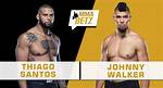 Thiago Santos vs Johnny Walker Prediction, Odds and Fight Preview |