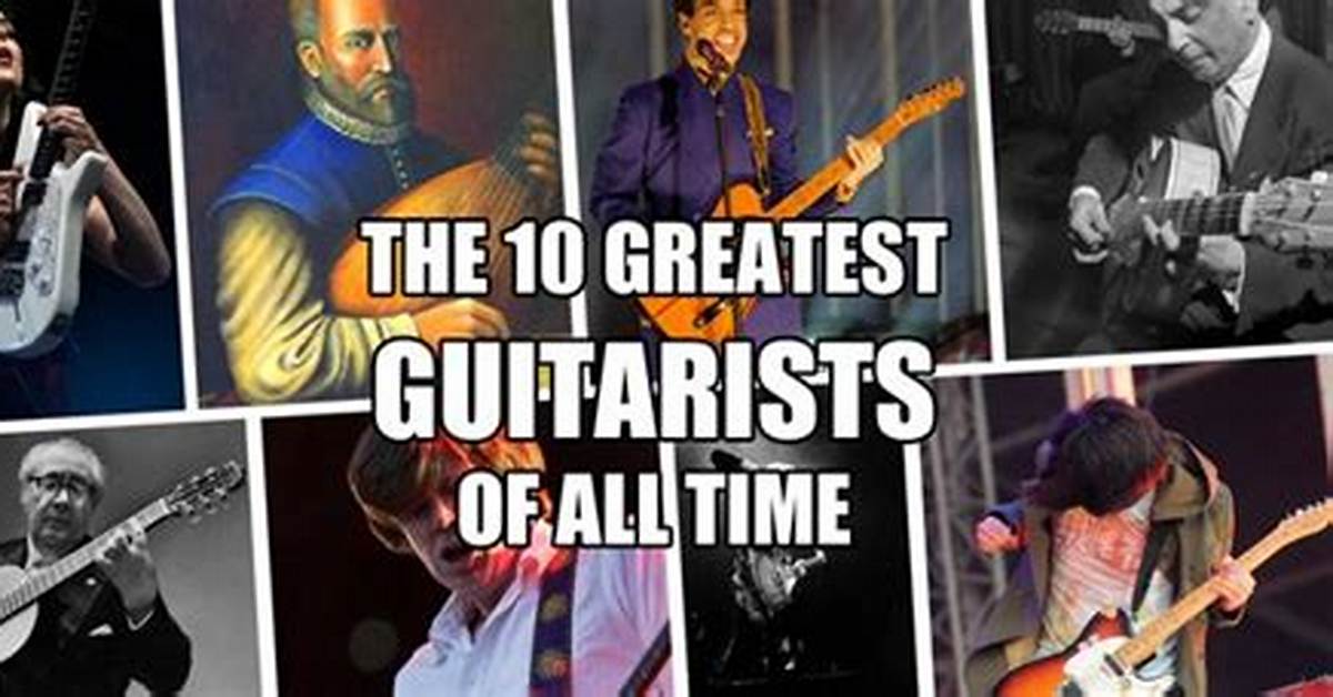 Top 10 Guitarists of All Time! !