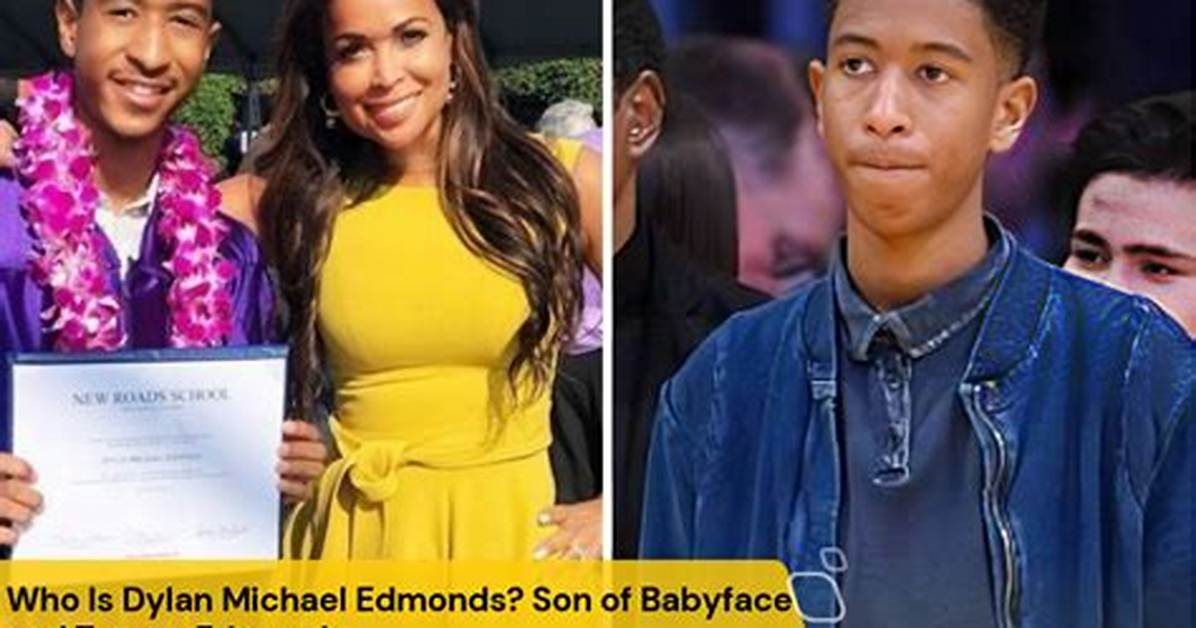 Tracey Edmonds Children: Brandon Edmonds, Dylan Michael Edmonds
