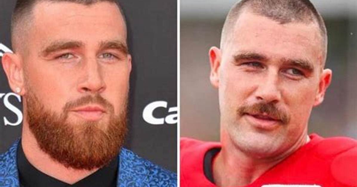 Travis Kelce Without a Mustache: a Closer Look at the Nfl Star's Transformation