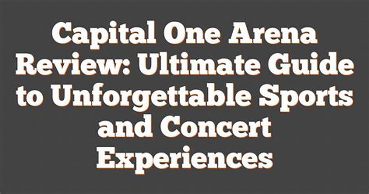 Ultimate Guide to Unforgettable Concert Experiences