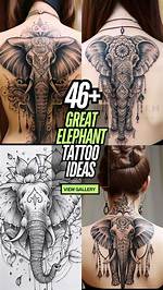 Uncover the Enchanting World of Elephant Tattoos for Women