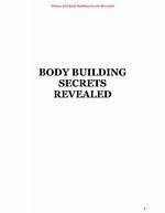 Unlocking Fitness Secrets, Building a Better Body