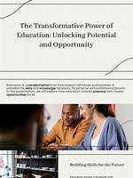 Unlocking the Secrets of Transformative Education