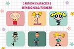 Unveil the Secrets of Big Head Cartoon Characters: a Captivating Exploration