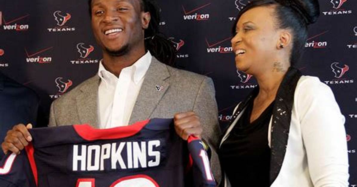 Unveiling the Power of Deandre Hopkins' Mom: a Mother's Unwavering Influence