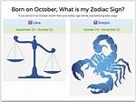What Is the Zodiac Sign for October 11Th?