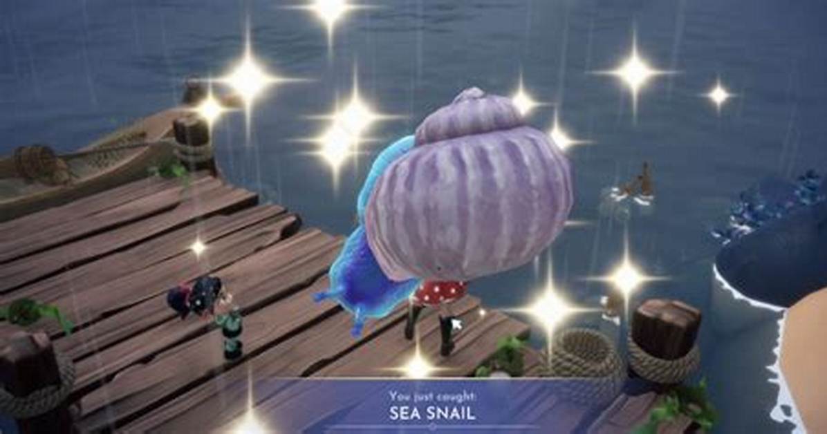 Where to Find Sea Snails in Disney Dreamlight Valley? What Are the Sea Snails in Disney Dreamlight V