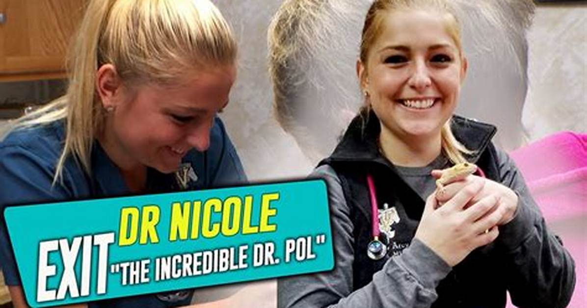 Why Did Nicole Arcy Leave Dr. Pol? Celebrity |