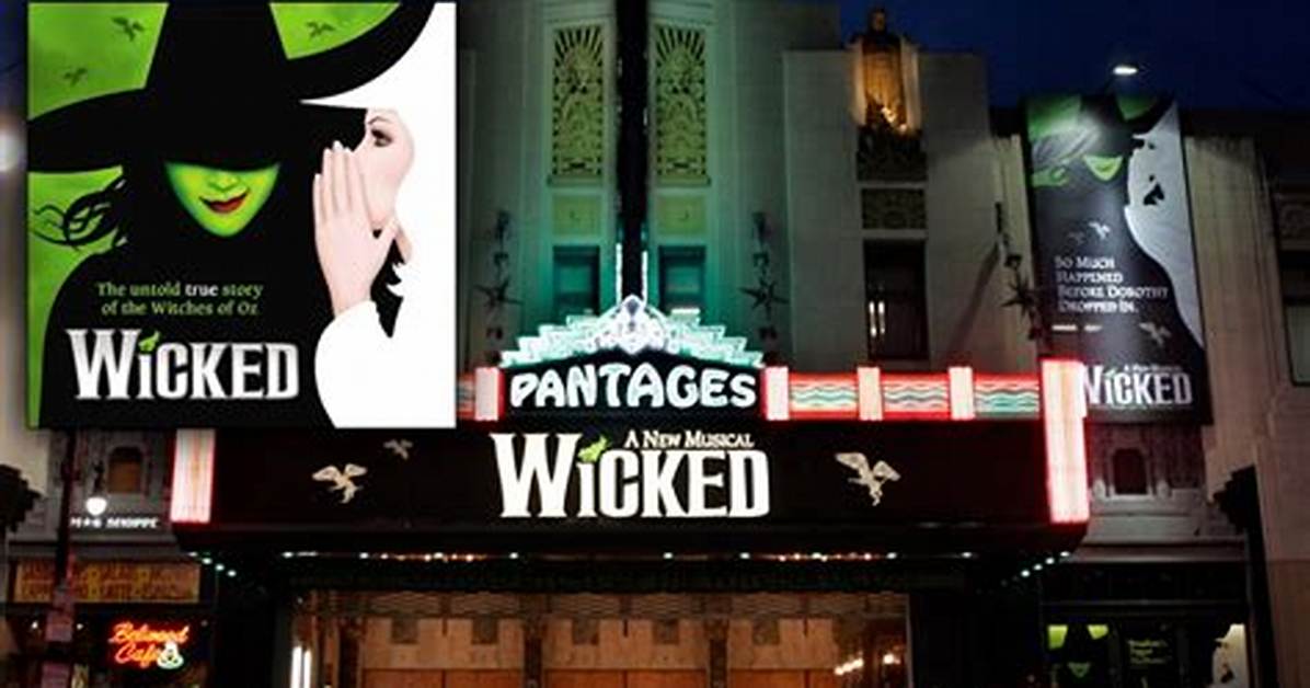 Wicked Will Fly Back to the Pantages in December 2024 (Exclusive) ·
